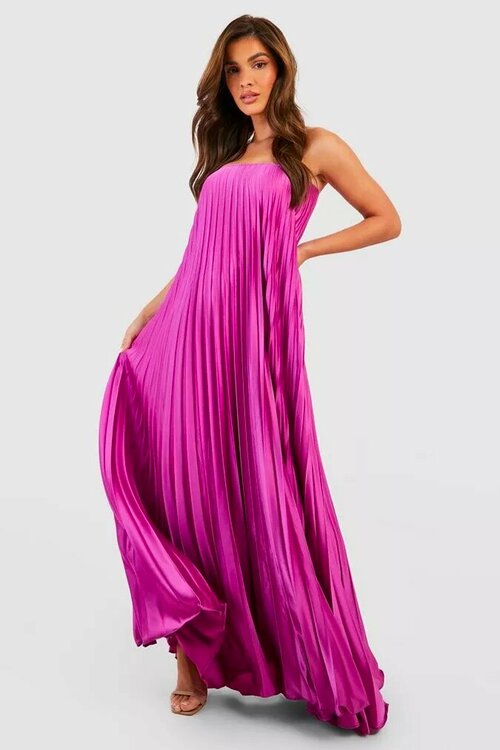 Платье Boohoo, размер 4, фиолетовый
