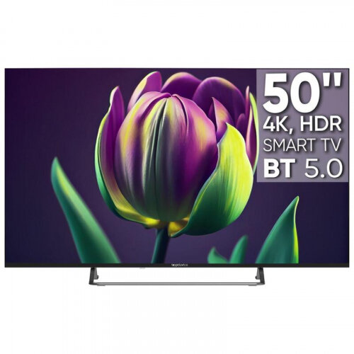 Телевизор Topdevice TDTV50CS06U_BK, 4K Ultra HD, черный