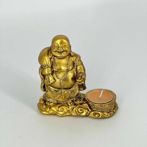 Статуэтка-подсвечник денежный Хотей 1590₽