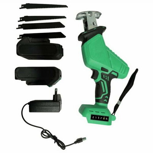 Пила сабельная аккумуляторная ZKRS20V 20 В 15 Ач Li-Ion 2 АКБ 3000 ходмин 7248₽