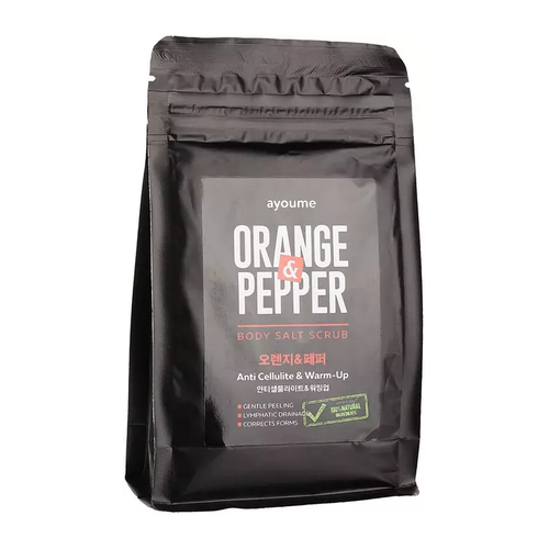 Ayoume Orange Pepper Body Salt Scrub Горячий скраб для тела апельсин и перец - 450 г 717₽