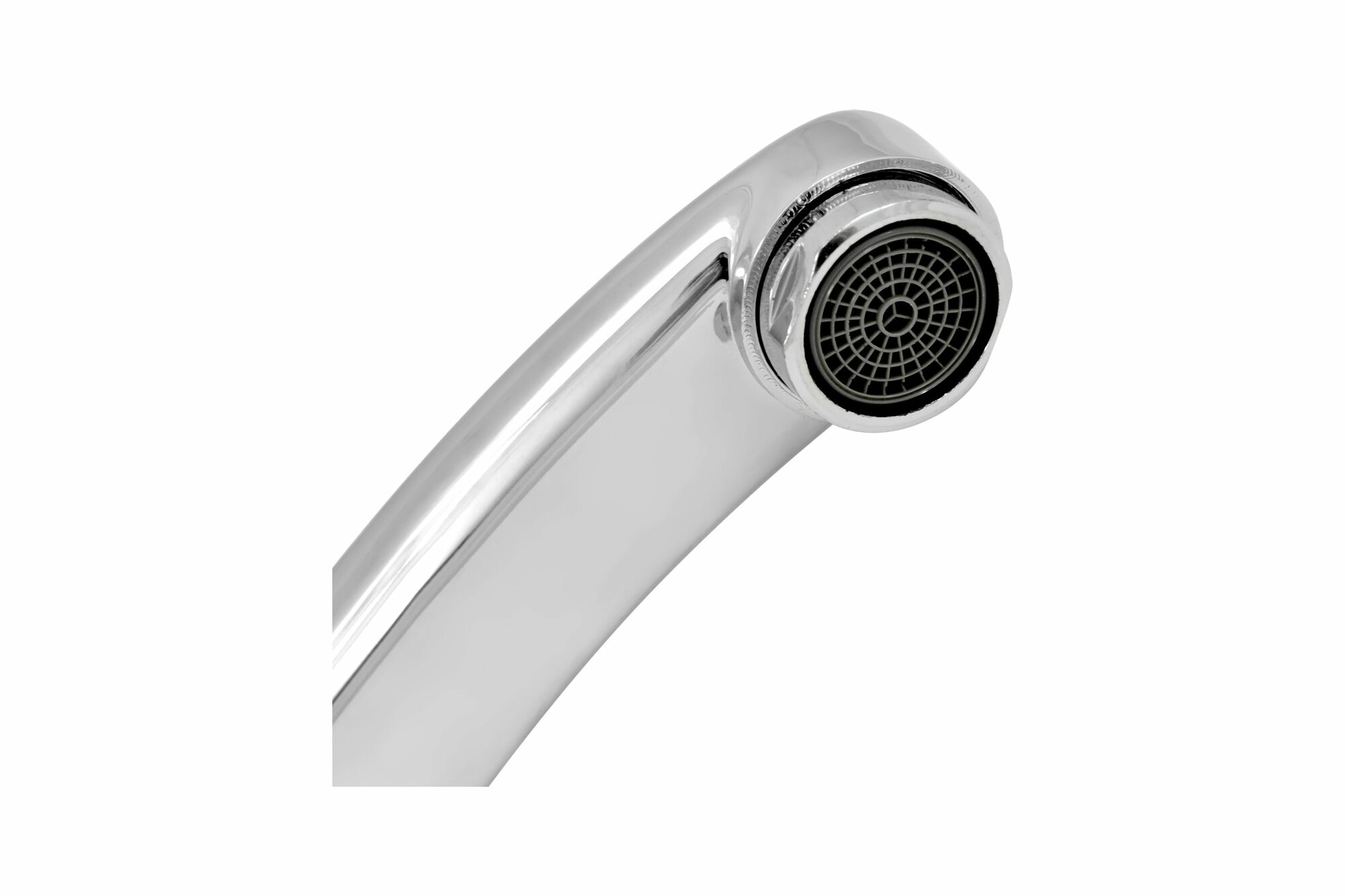 фото Juguni Смеситель для мойки одноручный с гибкой подводкой, литой поворотный излив 250 мм 0402.789