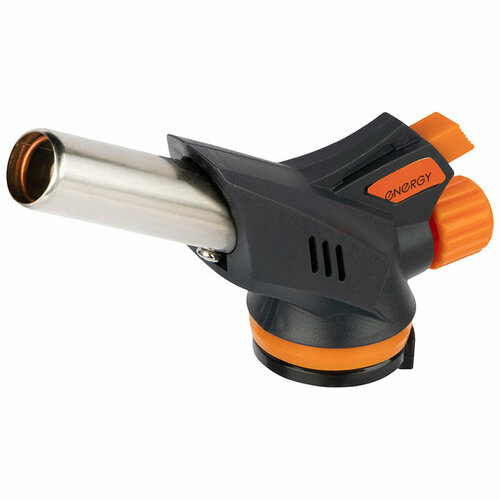 Горелка газовая лампа паяльная портативная ENERGY GT-200 пьезоподжиг блистер 595₽