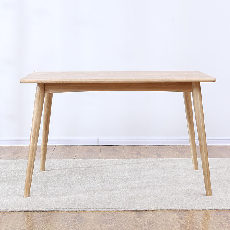 фото Обеденный стол Shunyi, скандинавский стиль, массив дерева, прямоугольный