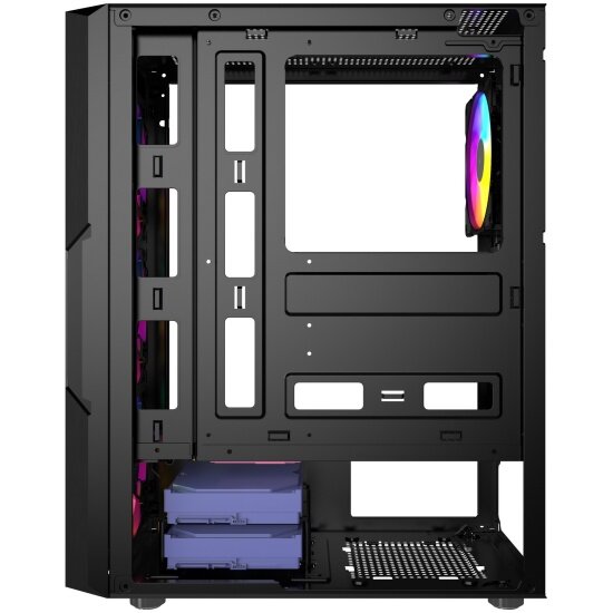Корпус Powercase Mistral T4B LE, черный (CMITB-L4) — фото 1