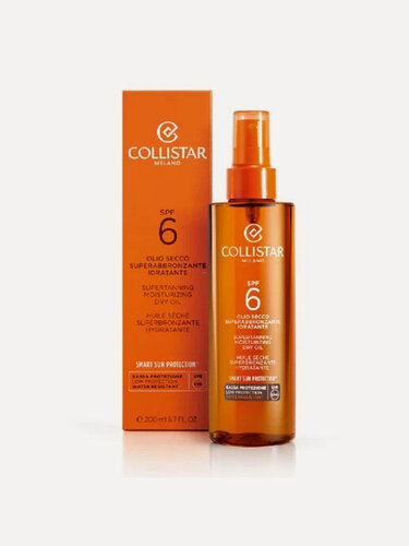 Изображение товара Collistar - Supertanning Dry Oil SPF 6 Водостойкое сухое масло для интенсивного загара 200 мл