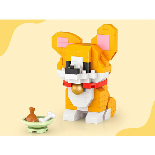 Конструктор LOZ 8605_MK Конструктор Щенок корги