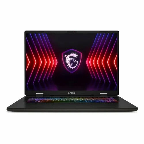Ноутбук игровой MSI Sword 17 HX B13VFKG-221XRU 17 IPS Intel Core i7 13700HX 21ГГц 16-ядерный 32ГБ DDR5 1ТБ SSD NVIDIA GeForce RTX 4060 для ноутбуков - 8 ГБ Free DOS серый космос 9s7-17t214-221 19900000₽