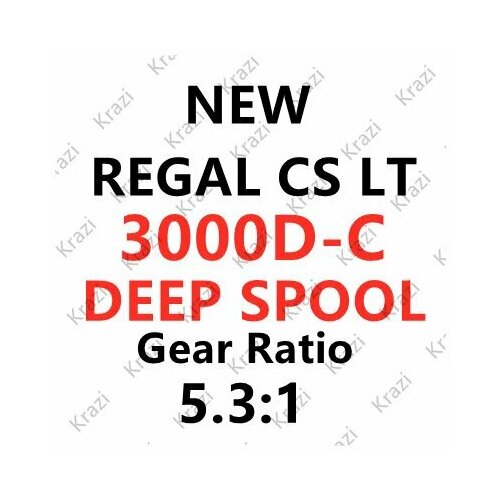 DAIWA REGAL CS LT Спининговая катушка, 3000D-C