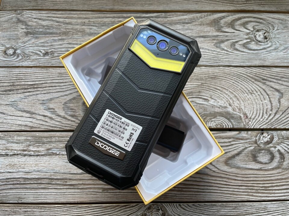 Смартфон DOOGEE S100 Pro 12/256 ГБ, Dual nano SIM, черный