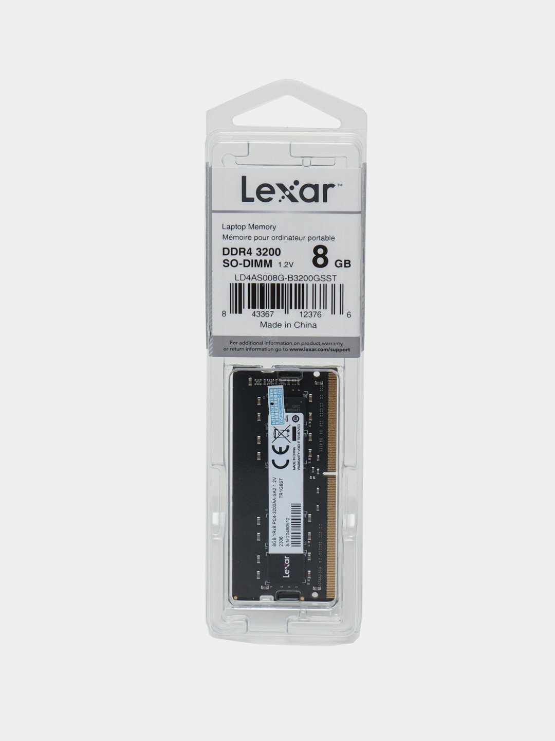 Оперативная память ОЗУ DDR4 8ГБ, 3200 MHZ Lexar, для ноутбука, модуль памяти, 8ГБ