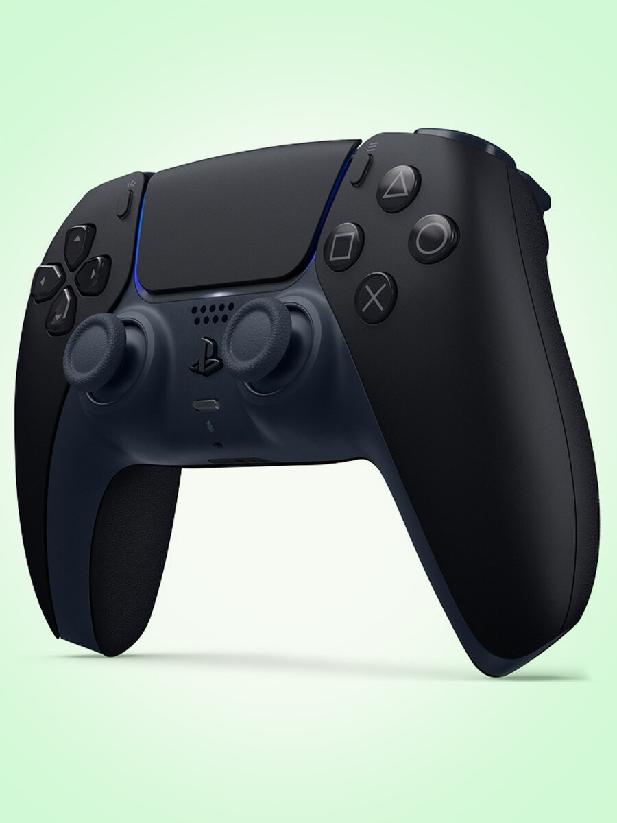 Геймпад Sony DualSense для PS5, оригинальный, беспроводной, Чёрный
