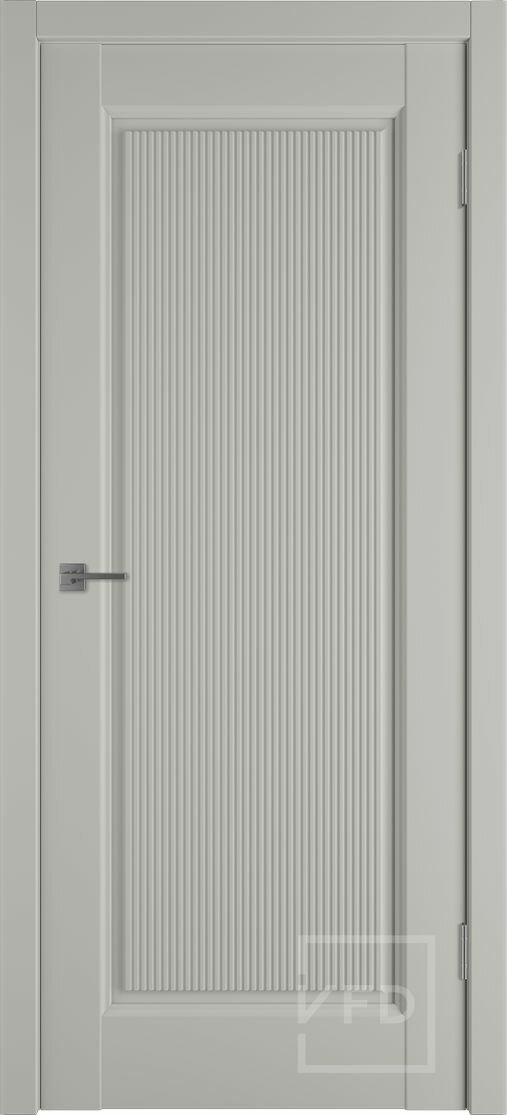 Дверь межкомнатная ДП Элегант 1VR 800*2000мм Emalex Taupe глухая