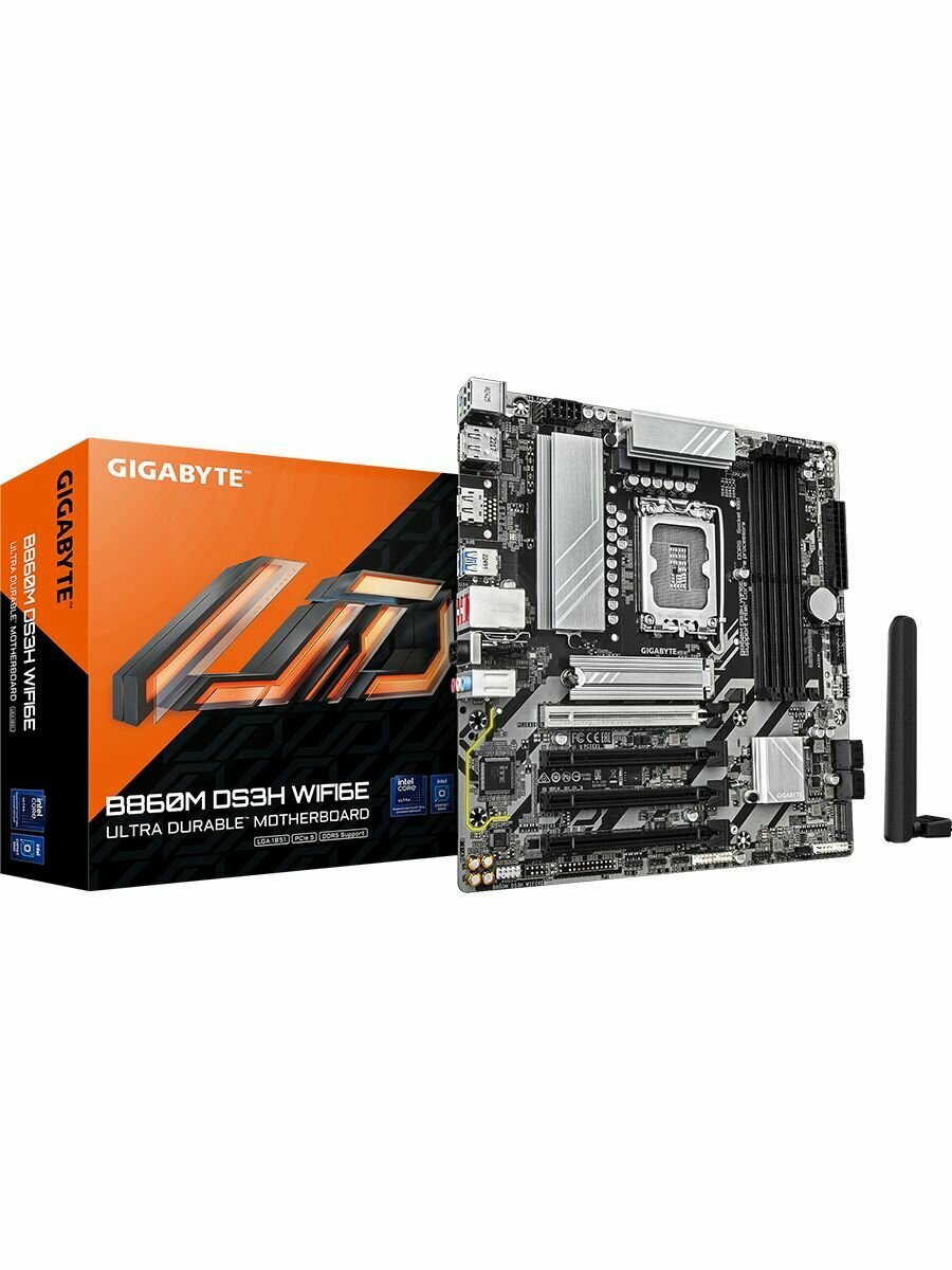 Материнская плата GIGABYTE B860M DS3H WIFI6E