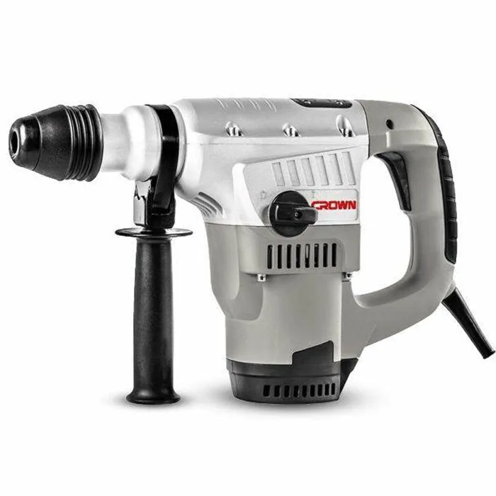 Перфоратор CROWN CT18055, SDS-MAX, кейс, патрон 38mm, 1050 Вт — фото 1