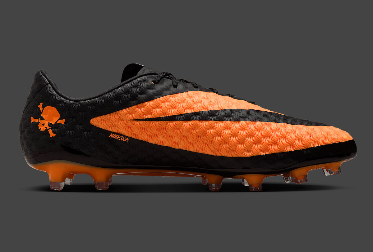 Бутсы Nike Hypervenom Phantom RGN SE FG, мужские, Оранжевые — фото 1