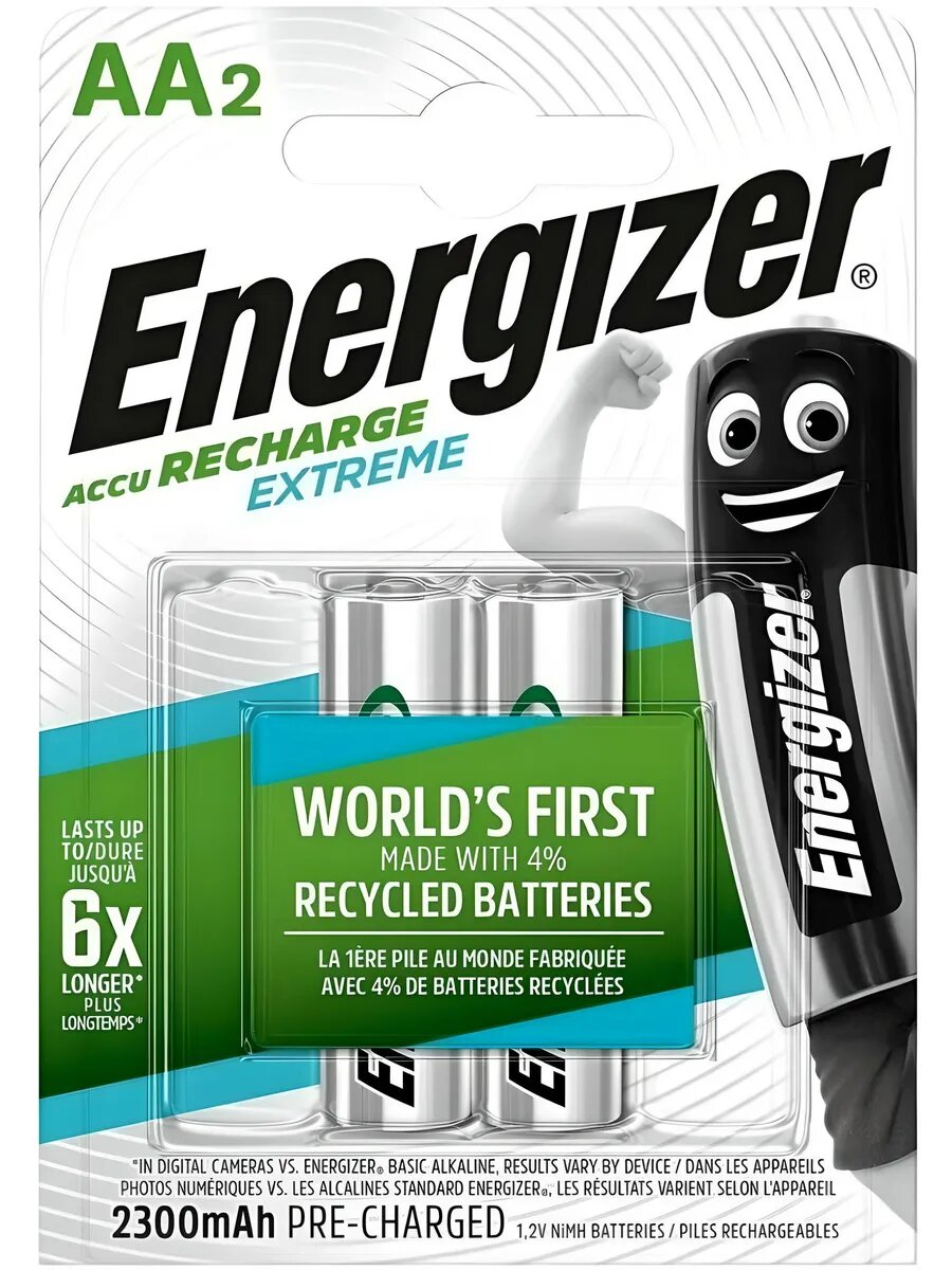 Аккумулятор R6 AA Extreme 2300 mAh - 2 шт.