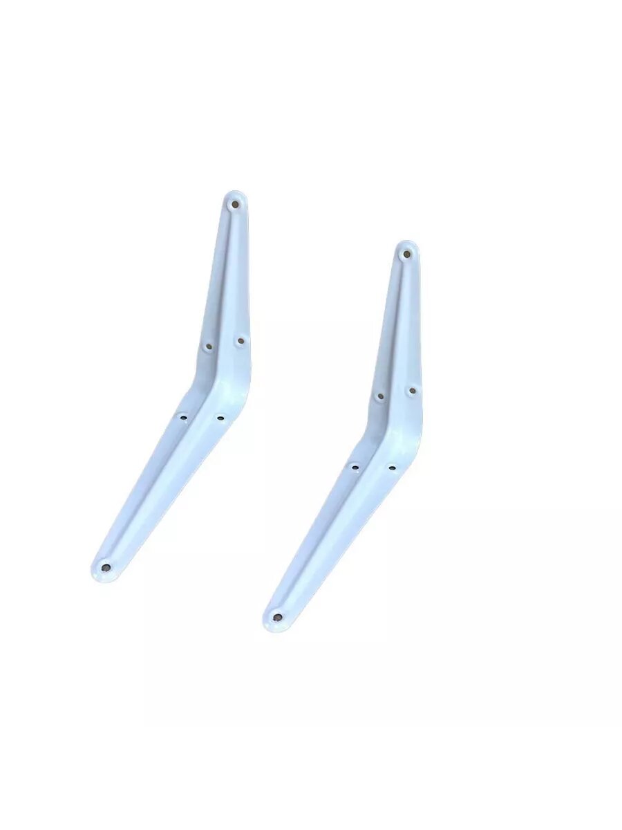 Кронштейн для полки 125*150 2 шт белый