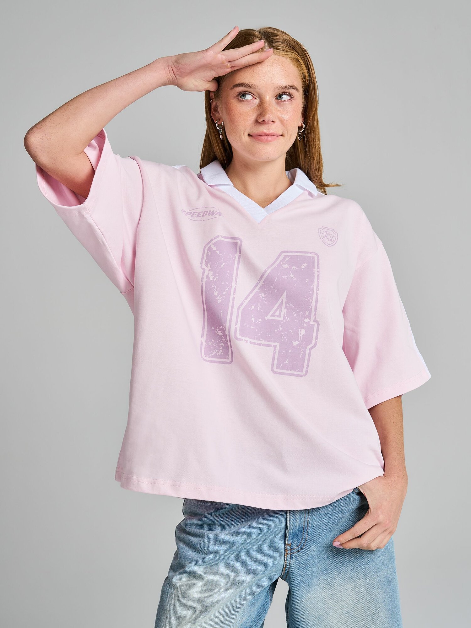 Футболка спортивная ТВОЕ, размер S, розовый