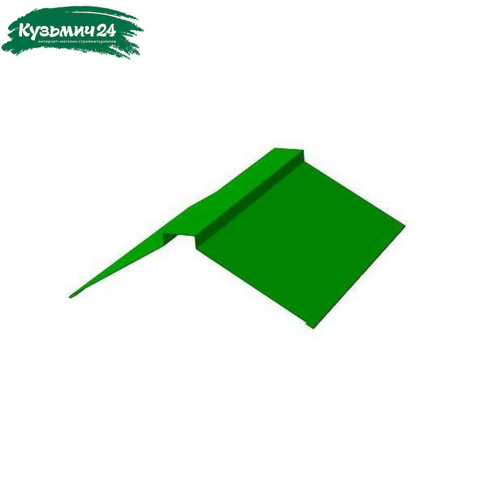 Конек цветной с рисунком 20х016 зеленый