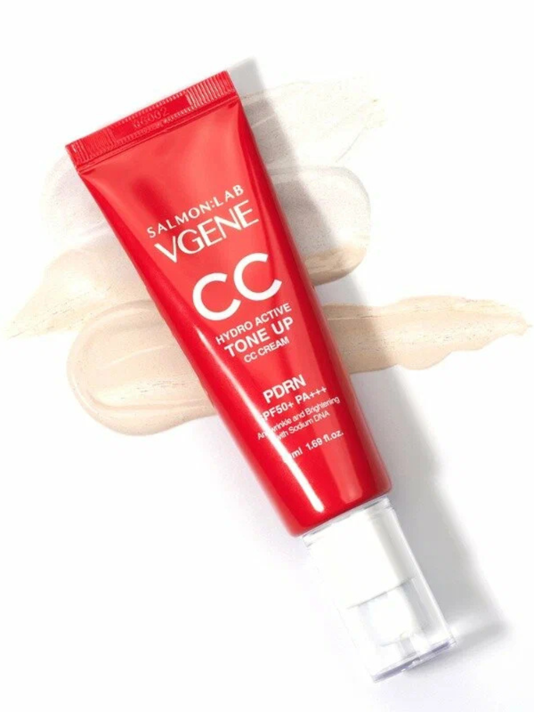 CC-крем Salmon Lab Vgene — подстраивается под тон кожи, с SPF, увлажняющий и против морщин