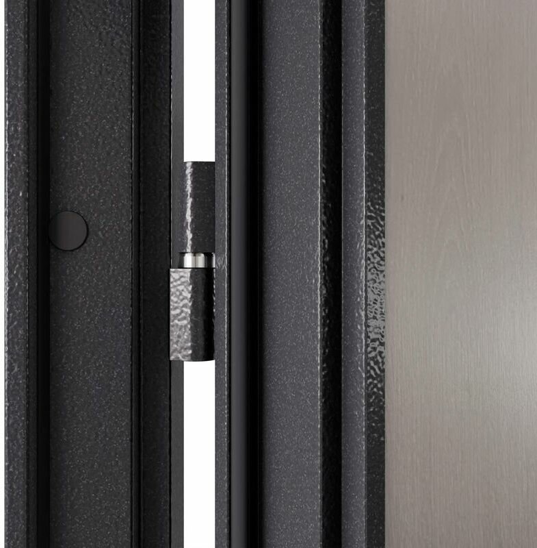 Дверь входная Torex для квартиры Terminal-B 860х2050 левый, тепло-шумоизоляция, антикоррозийная защита, замок 3-го класса, темно-серый/светло-серый - фотография № 12