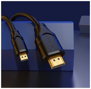 Кабель Mindpure Micro HDMI (M) - HDMI (M) 2.0 AD015 1м