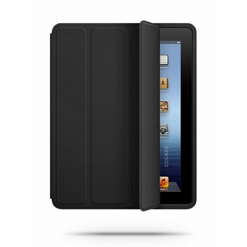 Чехол-книжка для iPad 2 / iPad 3 / iPad 4 Smart Сase, черный tablet case for apple ipad 2 3 4 9 7 a1396 a1397 a1403 a1416 a1430 magnetic case smart cover auto wake sleep funda ipad2 ipad3