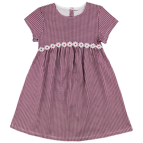 фото Платье youlala красное в клеточку размер 110 юлала