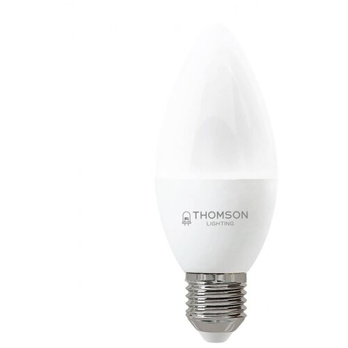 Лампа светодиодная Thomson E27 6W 4000K свеча матовая TH-B2358