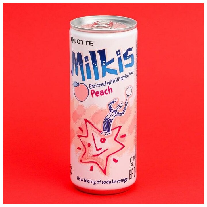 Напиток Milkis Персик 250 мл - фотография № 4