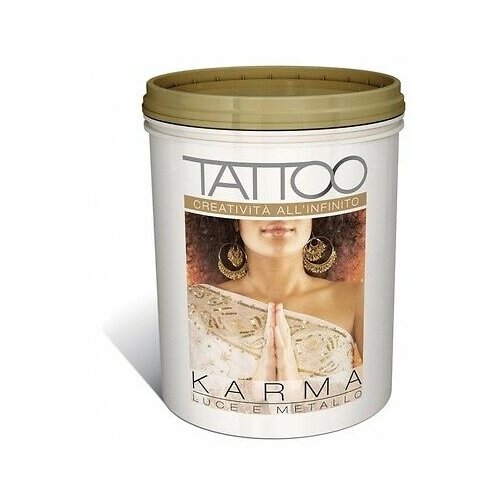 Tattoo Karma декоративная краска c эффектом песчаных разводов (золото, 1 л)