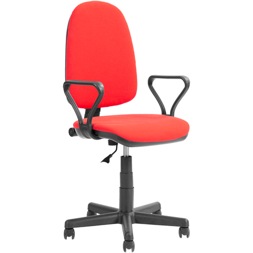 Офисное кресло Мирэй Групп Престиж самба плюс, обивка: текстиль, цвет: ткань сетка красная
