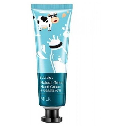 Крем для РУК С экстрактом молока ROREC NATURAL GREEN HAND CREAM MIL 30г 1 шт