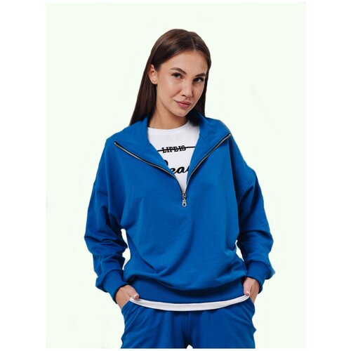 фото Толстовка женская "черная" размер 52 binetti