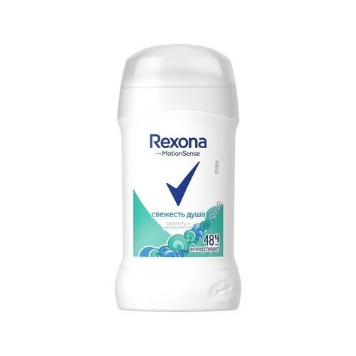 Антиперспирант Rexona MotionSense «Свежесть душа», комплект 2 шт стик, 40 мл rexona антиперспирант rexona motionsense свежесть душа стик 40 мл