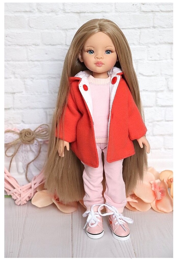 Комплект одежды и обуви для кукол Paola Reina 32 см, розовый