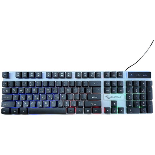 Игровая клавиатура проводная Yelander K7300 c подсветкой RGB