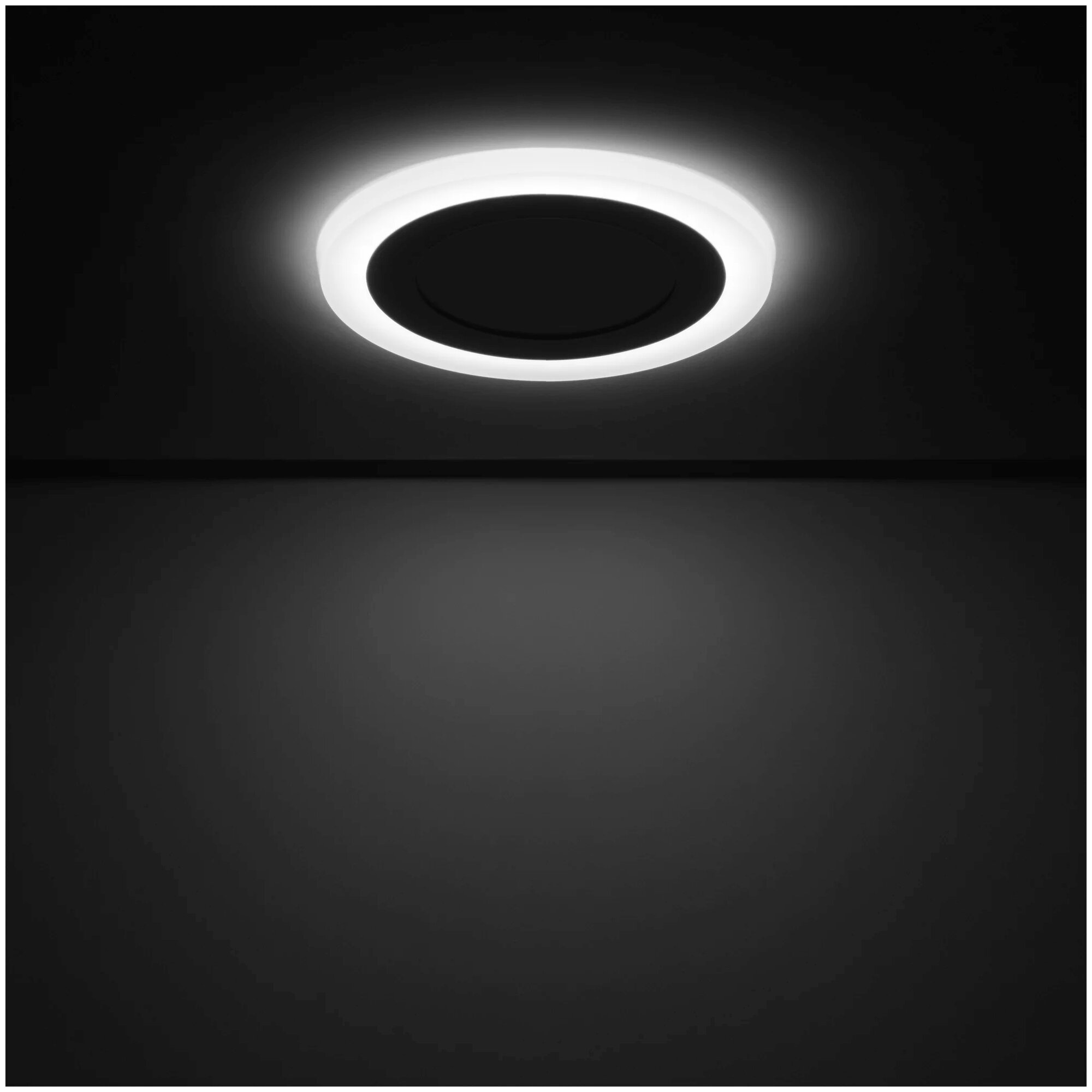 Светильник встраиваемый Gauss Backlight BL117 круглый 6 и 3 Вт свет холодный белый - фотография № 5