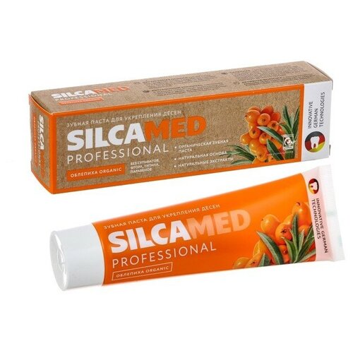 Зубная паста SILCAMED Professional Organic Облепиха, 100 г