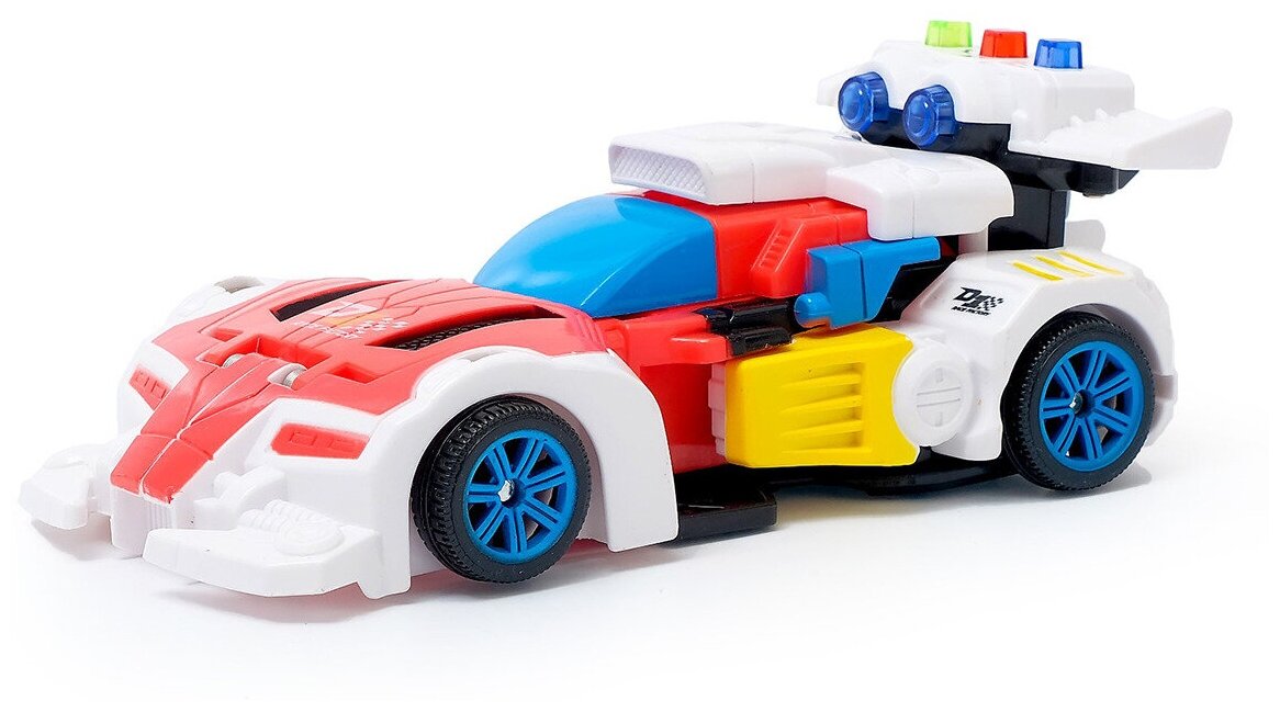 Игрушка-трансформер Big Motors Робо-машинка, красный (D622-H047A) - фото №2
