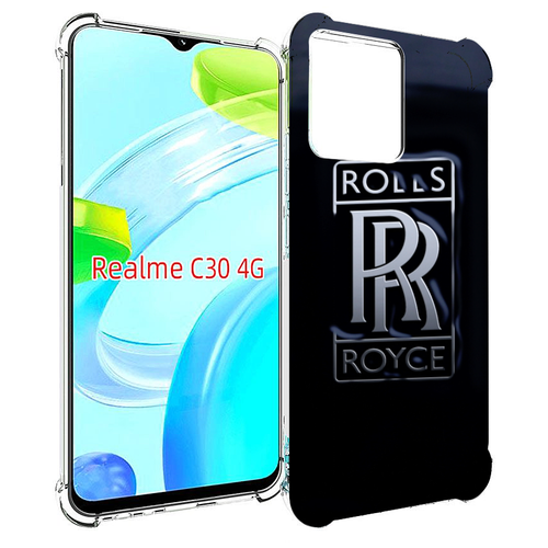 Чехол MyPads Rolls-Royce-ролс-ройс-3 мужской для Realme C30 4G / Narzo 50i Prime задняя-панель-накладка-бампер чехол mypads rolls royce ролс ройс 1 для realme c30 4g narzo 50i prime задняя панель накладка бампер