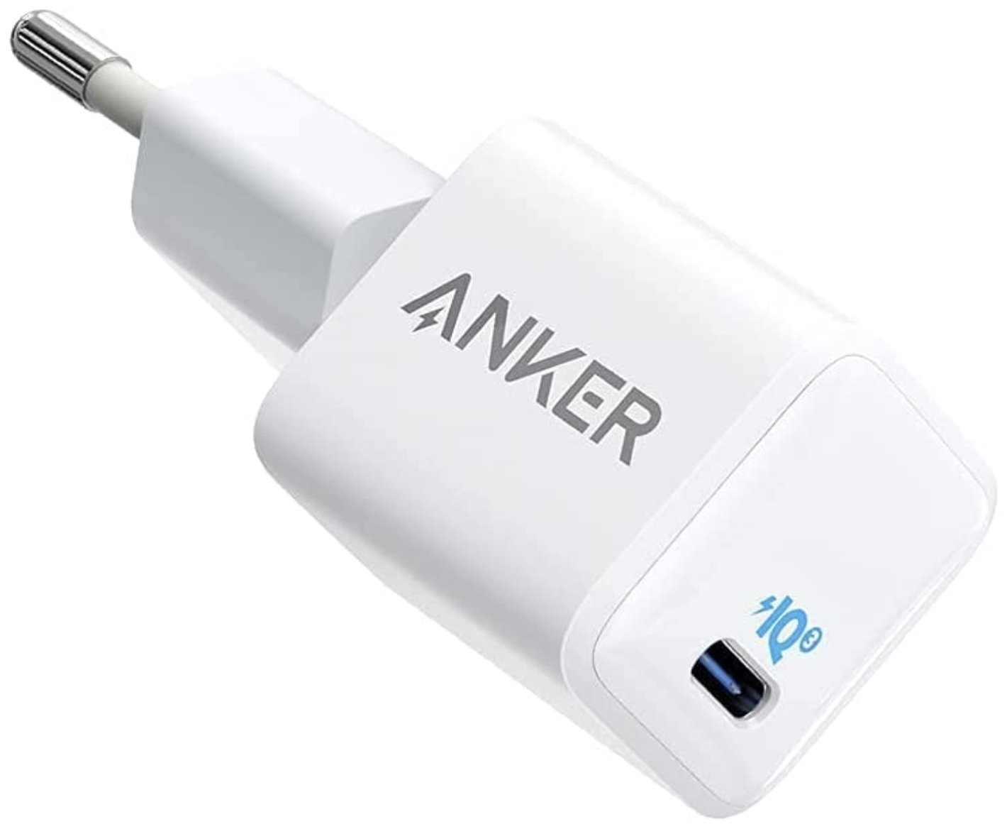 Сетевое зарядное устройство ANKER PowerPort 3 Nano 20W, 20 Вт, RU, белый