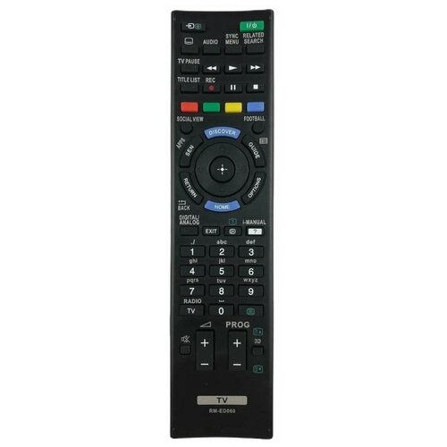 Пульт для телевизора Sony RM-ED060 new universal rm yd080 remote control for sony lcd led tv kdl 22ex355 kdl 22ex357 controller rm yd081 free shipping