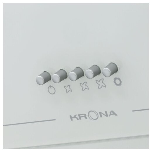 Кухонная вытяжка KRONA JINA 600 WHITE PB - фотография № 14