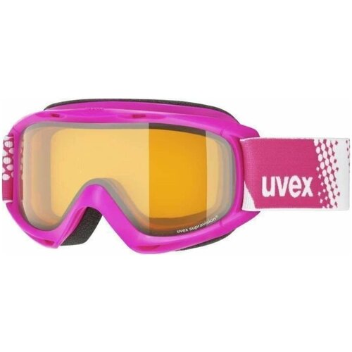 Лыжная маска uvex Slider Lgl, pink/lasergold lite