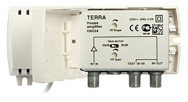 Усилитель квартирный цифровой TERRA HA024 DVB-T2 30Дб