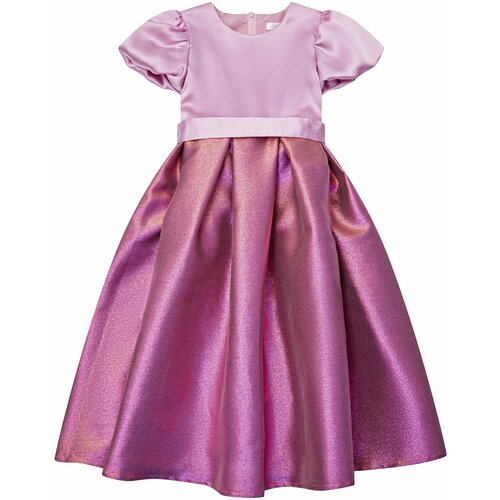 фото Школьное платье jerry berry, нарядное, размер 128, розовый