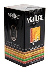 Чайный напиток Maitre Мате ассорти в пакетиках, 25 пак.