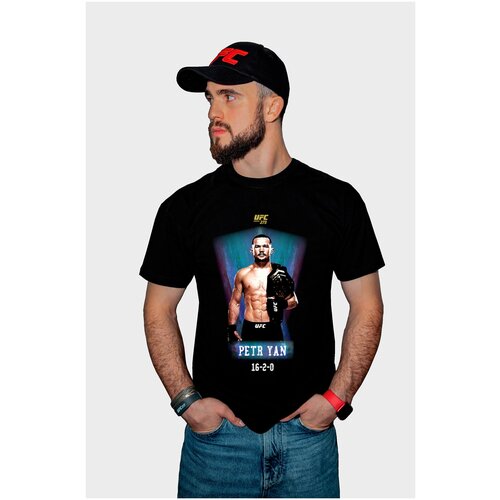 фото Футболка мужская ufc t-shirt bl petr yan ufc 273 event, s/48